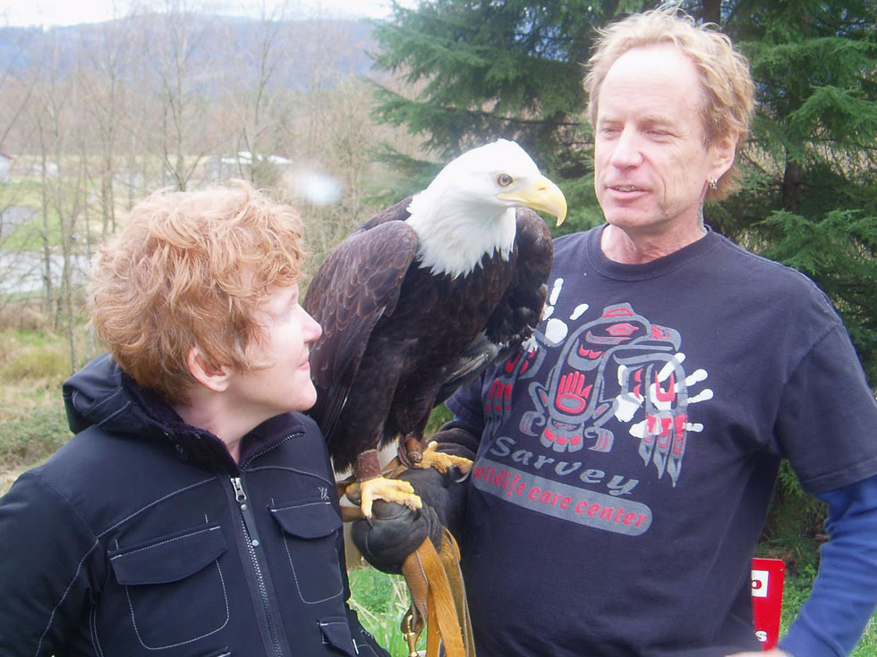 Jeff and his Eagle Freedom