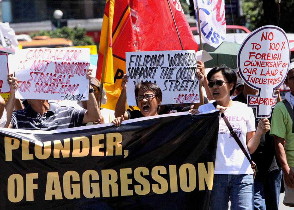 Occupy Manilla, die Philippinen
