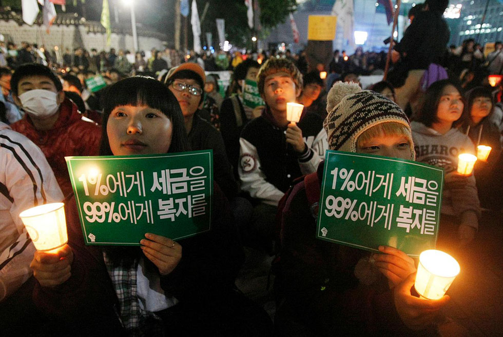 Occupy Seoul, Südkorea