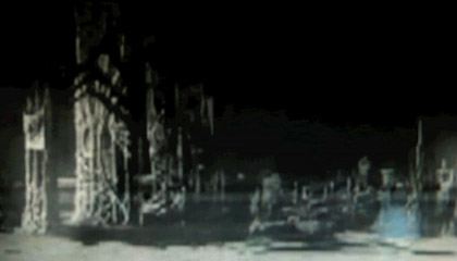 Alien Space Ship on the Moon